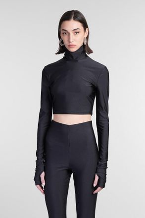 Andamane Orchid Topwear In Black Polyamide