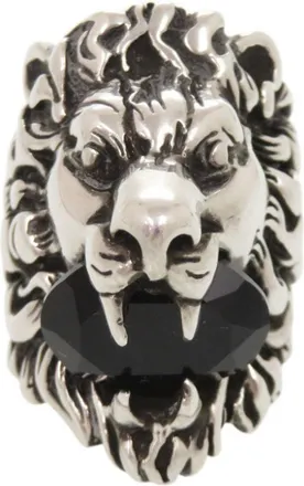 Gucci Silver Metal Band Ring (Pre-Owned)