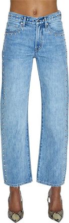 Pistola Denim Lexi Satellite Bowed Straight Jean