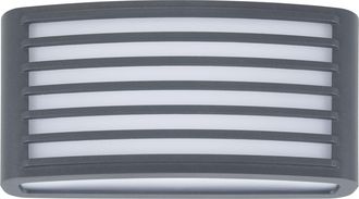 Forlight Forlight - Zenitha Aplique Exterior Negro Con Led Blanco C&aacute;lido 3000k