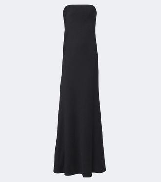 The Row Korisco silk satin gown