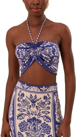 Farm Rio Farm Rio Delicate Tapestry Knit Top