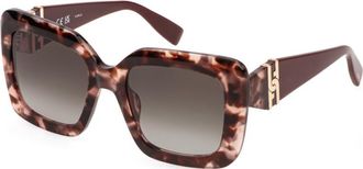 Furla Womens SFU883 53 530XAP Sunglasses - Brown - One Size
