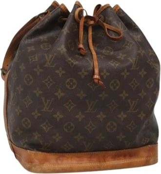 Louis Vuitton Pre-owned Bucket Bags, female, Brown, Size: ONE SIZE Pre-owned Canvas louis-vuitton-bags