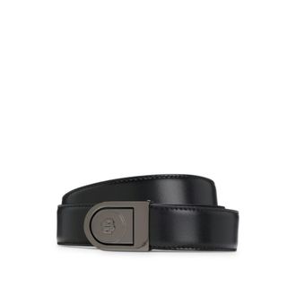 BOSS Reversible belt in Italian leather