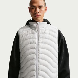 Nike Mens Nike ACG Lava Flow Therma-FIT ADV Vest in Grey | HV0605-025