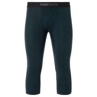 super.natural Tundra 175 Tight 3/4 Lange Unterhose f&uuml;r Herren | schwarz