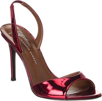 Giuseppe Zanotti Clandestino 90 Patent Slingback Sandal