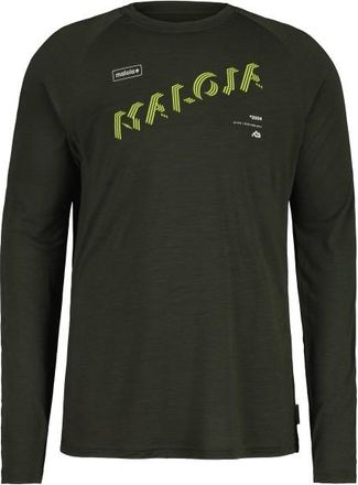 Maloja RonconeM. Merinoshirt für Herren | alpine woods