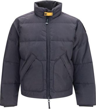 Parajumpers Gray Polyamide Full-Length Mens Jacket