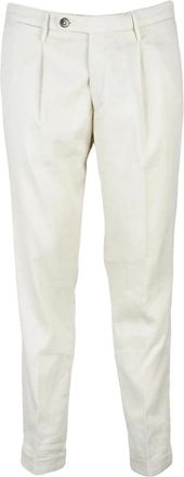 Michael Coal Broek - Heren - Slim Fit Broeken - Wit - W31 - Katoen - Broeken