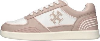 Tory Burch Clover Court Sneaker - Dames - Sneakers - Veelkleurig - 39 1/2 EU - Leer - Schoenen