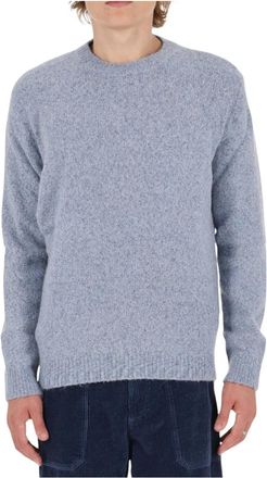 Roberto Collina Jersey de cuello redondo - Knitwear - Hombre - Azul - XL