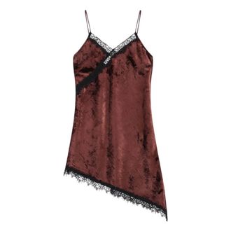 Imperial Party Dresses, female, Red, Size: M Afxukxo Short Dress