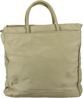 Prada Pre-owned Nylon totes - Dames - Vintage Shopper - Beige - ONE Size - Nylon - Vintage
