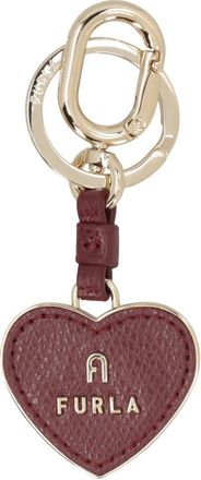 Furla Chique Sleutelhanger met Bedels - Dames - Sleutelhangers & Tashangers - Geel - ONE Size - Leer - Accessoires