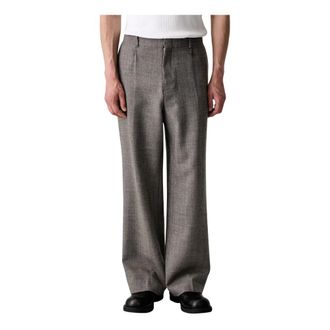 Our Legacy Rechte broek - Heren - Broeken - Grijs - Maat: M Wol