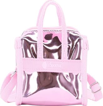 LeSportsac Mirror Micro Top Handle Bag in Peony Pink Amethyst at Nordstrom Rack