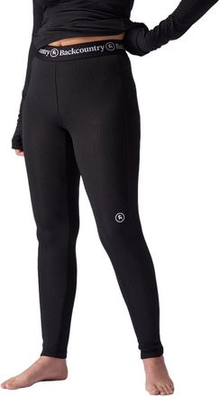 Backcountry Pines Micrrid Ultra-Lt Baselayer Bottom - Womens in Black at Nordstrom, Size X-Small
