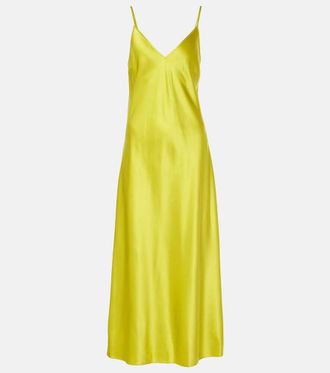 Joseph Clea silk satin slip dress