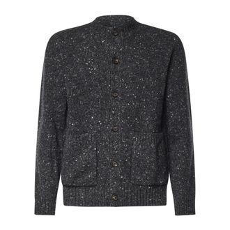 Eleventy Cardigan - - Knitwear - Uomo - Grigio - XL