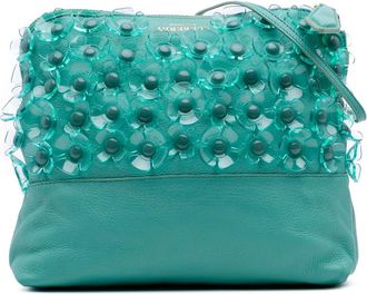Burberry Pre-owned Burberry Leather The Petal Fold Over Crossbody Ladies PDAKU0A9POZABW22