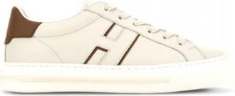 Hogan H691 Sneakers - Heren - Sneakers - Wit - 40 EU - Leer - Schoenen