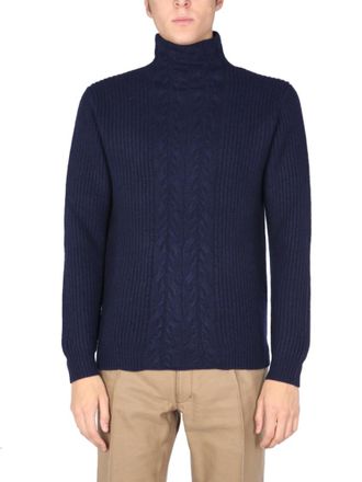 Ballantyne Blue Turtle Neck Sweater