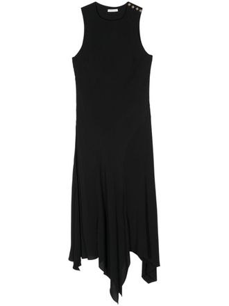 Patrizia Pepe crepe maxi dress - Black