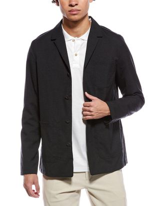 Eton Lined Wool Overshirt