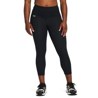 Under Armour Womens Motion Capris Pants Bottoms Black/White XS