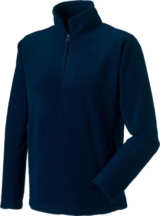 Russell Athletic Russell Heren Quarter Zip Fleece Top (Franse marine)
