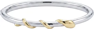 Native Gem Dancing Snake Bangle Bracelet in Gold at Nordstrom, Size 6.5