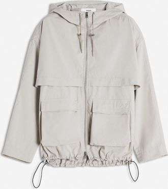Maison Kitsuné Hooded Zipped Windbreaker