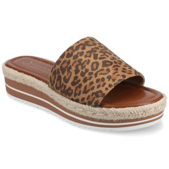 Journee Collection Womens Rosey Wide Width Espadrille Sandals