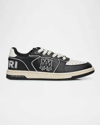 Amiri Men & apos;s Newport Two-Tone Leather Low-Top Sneakers