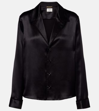 Saint Laurent Silk satin shirt