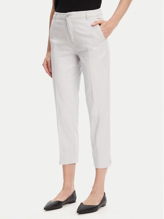 United Colors Of Benetton Damen Hose – Velvet, Elastischer Bund, Dry Leg