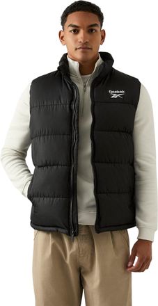 Reebok Heren Gewatteerd Gilet (Zwart)