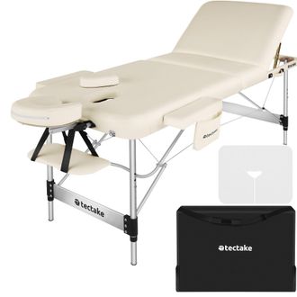 TecTake Massage Table Phuket in Beige