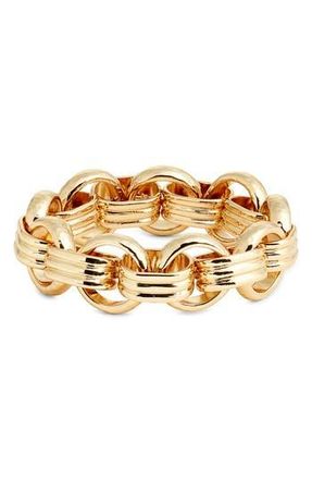 Nordstrom Bold Chain Stretch Bracelet in Gold at Nordstrom Rack