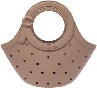 Crocs Medium EVA Tote Bag with Round Handle & Soft Touch Buckle in Latte at Nordstrom
