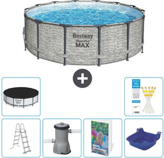 Bestway Piscina Bestway Steel Pro Max Redonda - 427x122 Cm - 7-piezas S662