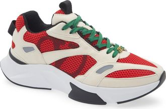 Valentino Garavani Demivee Sneaker in Red Multi at Nordstrom, Size 13Us