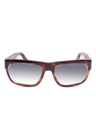 Chrome Hearts square-frame sunglasses - Marrone