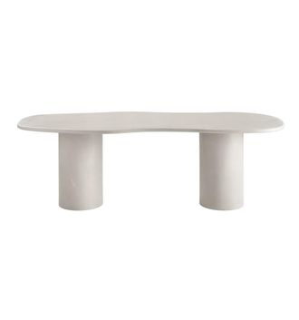 Moloo Mesa de comedor 10/12 personas 240 cm en hormig&oacute;n revestido