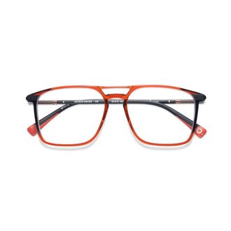 Etnia Barcelona Meteor Crater Bold Square Frame Eyeglasses with Gradient Detail