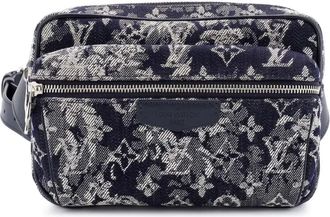 Louis Vuitton Outdoor BumBag Monogram Tapestry canvas heuptas - Blauw