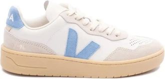 Veja V-90 Sneakers - Unisex - Calf Leather/Recycled Polyester/Suede/CottonRubber