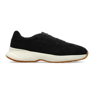 Kiton Schoenen, Heren, Zwart, 40 1/2 EU, Leer, Suede Sneakers